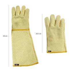 Guanti anticalore 350 gradi 5 dita Coval safety  in Abbigliamento