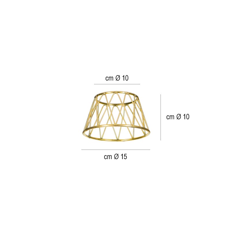 Stand antiscivolo crown oro Ilsa  in Buffet