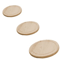 Tagliere legno tondo | Vassoi e taglieri professionali | Rausa srl