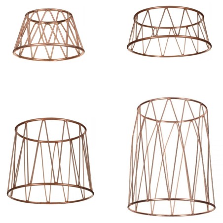 Stand antiscivolo Crown di colore rame | Alzate per buffet | Rausa