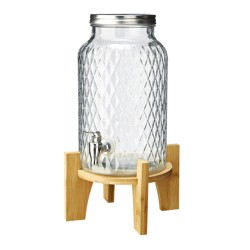 Dispenser per bevande con rubinetto e stand | Rausa srl