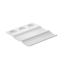 Vassoio con scomparti in melamina | Ciotole e ciotoline finger food