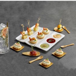 Vassoio con scomparti in melamina Leone decorazioni  in Porcellane