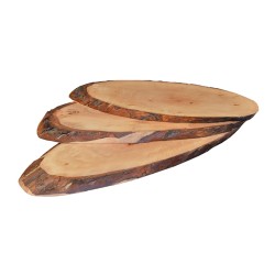 Tagliere legno con corteccia | Vassoi e taglieri professionali | Rausa