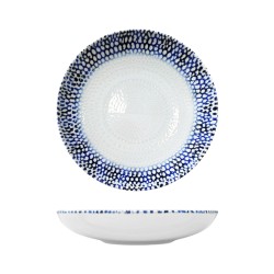 Piatto fondo saturnia alchimia blu | Piatti da ristorante | Rausa srl