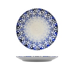 Piatto dessert saturnia alchimia blu | Piatti da ristorante | Rausa srl