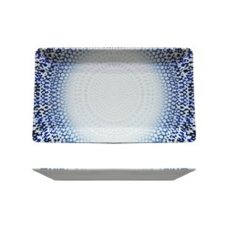 Vassoio rettangolare saturnia alchimia blu | Piatti da ristorante