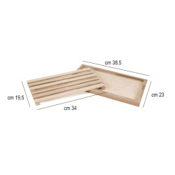 Tagliere pane con vassoio   in Buffet