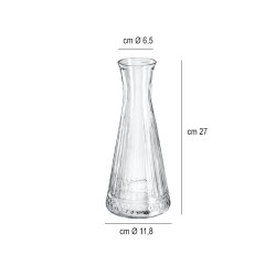 Caraffa vetro decorato Elysia Pasabahce  in Brocche e caraffe
