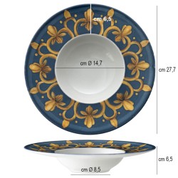 Pasta bowl saturnia royal Saturnia Porcellane  in Linee