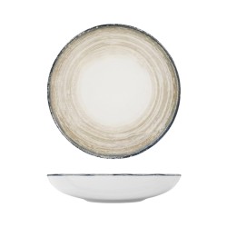 Piatto fondo saturnia tellus 22 cm | Piatti da ristorante | Rausa srl