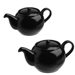 Teiera Sphere nera in porcellana Tognana | Tazze e teiere | Rausa