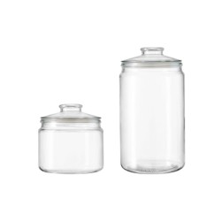Barattolo in vetro con coperchio emporium | Contenitori | Rausa srl