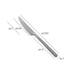 Coltello tavola Canada Polvere di Luna Comas  in Coltello tavola