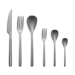 Forchetta tavola Canada Polvere di Luna Comas  in Linee