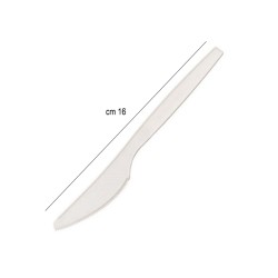 Coltelli biodegradabili Leone decorazioni  in Posate monouso
