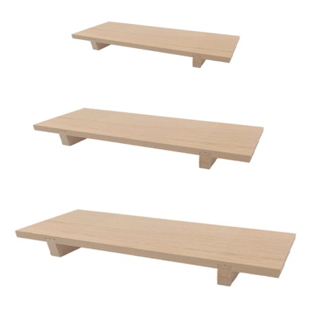 Vassoio per sushi in legno di faggio | Vassoi per buffet | Rausa Srl