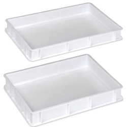 Cassa chiusa per alimenti bianca | Contenitori per alimenti | Rausa