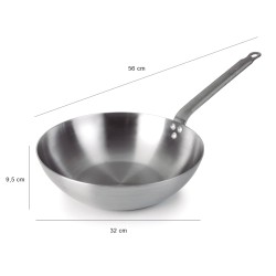Wok in ferro Ferrum   in Padelle per saltare