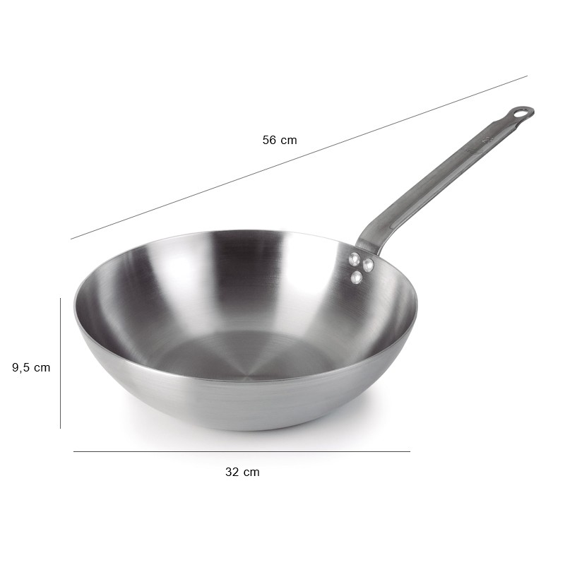 Wok in ferro Ferrum   in Padelle per saltare