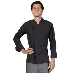 Giacca da cuoco colore grigio modello Giorgio | Giblors