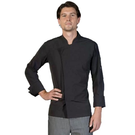 Giacca da cuoco colore grigio modello Giorgio | Giblors