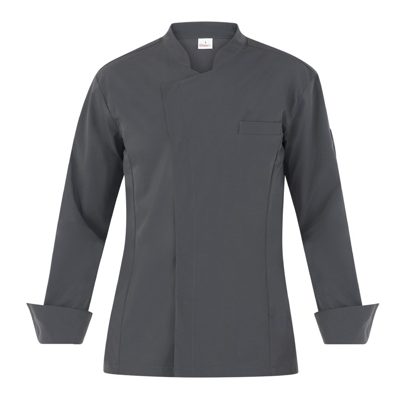 Giacca cuoco Giorgio grigio Giblors  in Giacca cuoco