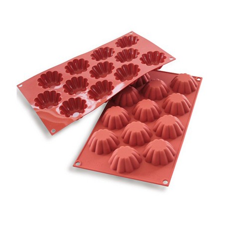 Forma silicone 12 mini briochette | Stampi in silicone per dolci