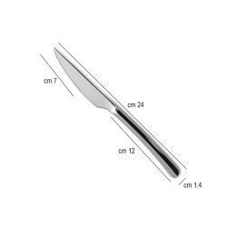 Coltello tavola Violet Comas  in Coltello tavola
