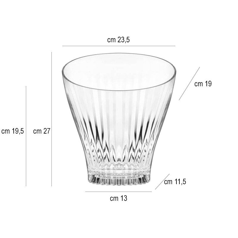 Secchiello portabottiglie Glory Brevetti Waf  in Secchielli per ghiaccio