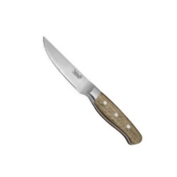 Coltello seghettato manico in legno Cottage | posate da tavola