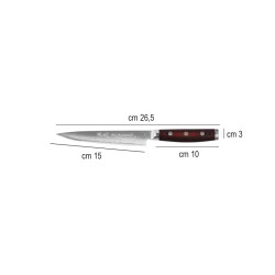 Coltello filettare yaxell super gou cm 15 Yaxell  in Coltelli da cucina professionali