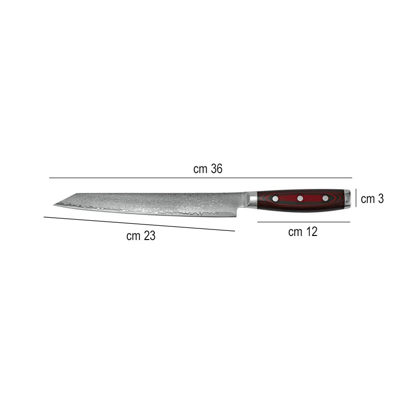 Coltello filettare yaxell super gou cm 23 Yaxell  in Coltelli da cucina professionali