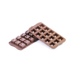 Forma silicone cioccolato 15 cubi | Stampi in silicone per dolci