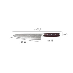 Coltello da chef yaxell super gou cm 20 Yaxell  in Coltelli da cucina professionali