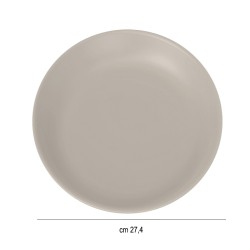 Piatti plastica rigida tortora Goldplast  in Piatti plastica rigida riutilizzabili