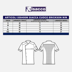 Giacca Cuoco Erickson Isacco  in Giacca cuoco