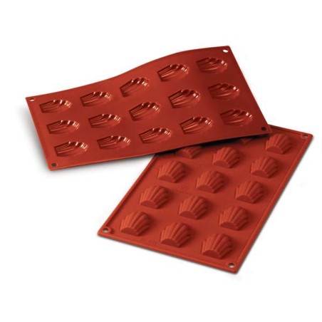 Forma silicone 15 mini madeleine | Stampi in silicone per dolci