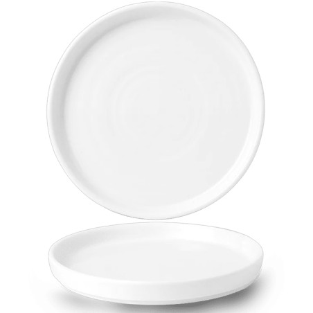 Piatto piano churchill walled vellum | Piatti da ristorante | Rausa srl