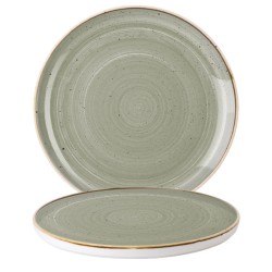 Piatto piano churchill walled stonecast peppercorn grey | Rausa srl