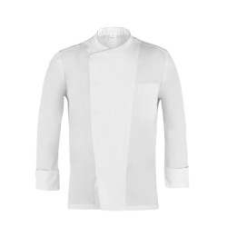 Giacca cuoco Claudio bianca  | Abbigliamento stock | Rausa srl