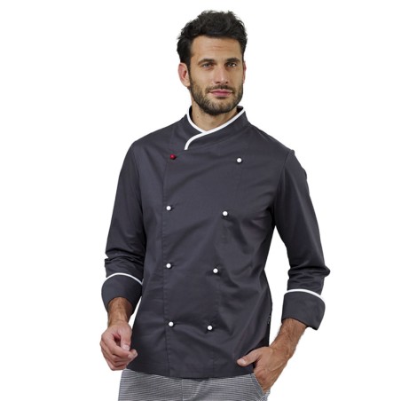 Giacca cuoco Siggi Floyd grigio  | Abbigliamento stock | Rausa srl