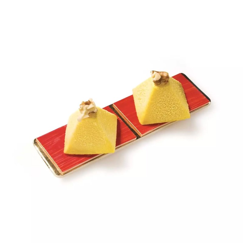 Forma silicone 15 piramidi Silikomart  in Stampi in silicone per dolci