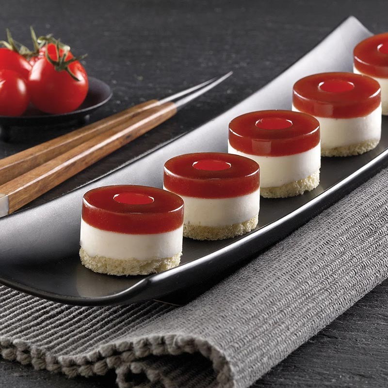 Forma silicone 15 sushi roll Silikomart  in Stampi in silicone per dolci