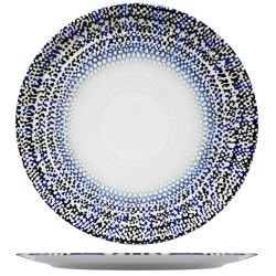 Piatto pizza Saturnia Alchimia blu | Piatti da ristorante | Rausa srl