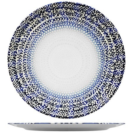 Piatto pizza Saturnia Alchimia blu | Piatti da ristorante | Rausa srl