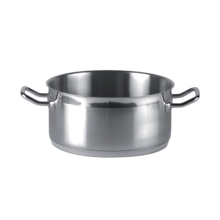Casseruola media in acciaio 2 maniglie