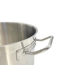 Casseruola alta in acciaio 2 maniglie Piazza Effepi  in Cucina