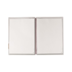 Porta menu juta avorio a4 Dag Style  in Tavola