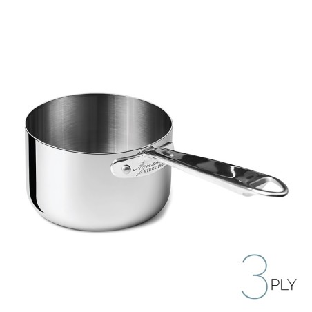 Casseruola alta con manico aluinox 3ply 1907 | Rausa srl